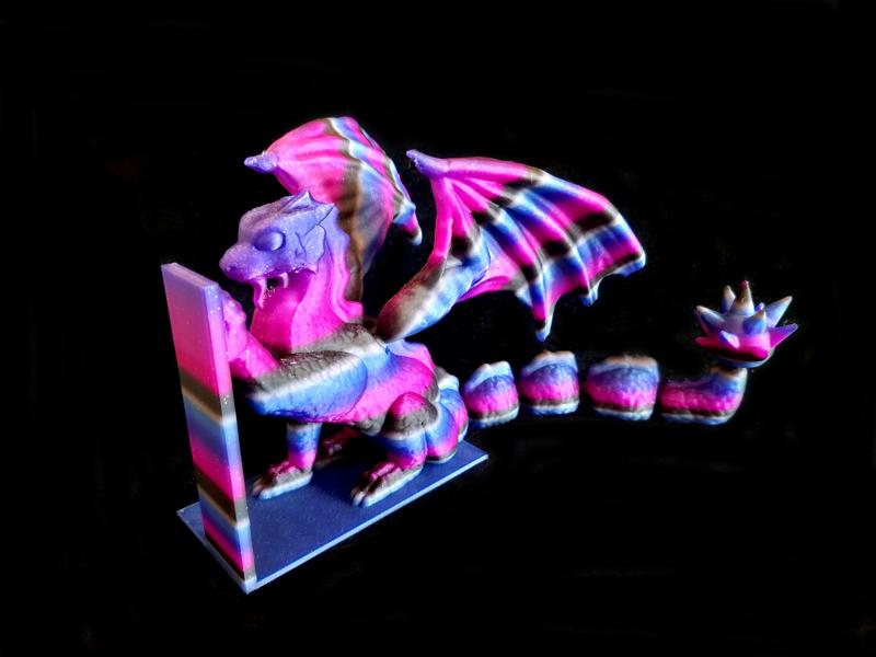 Dragon Book Nook and Figure (Commercial Use)