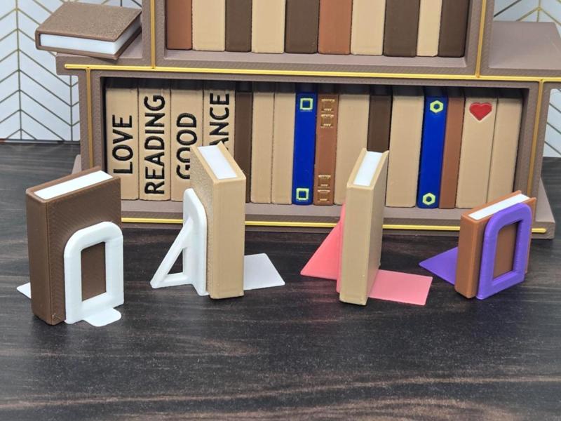 Miniature bookends