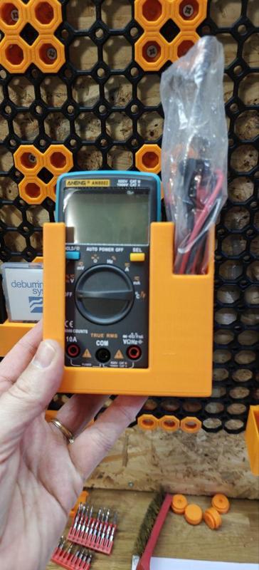 Multiboard multimeter mount with multiconnect