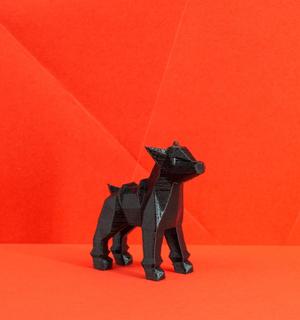 Houndour Low Poly
