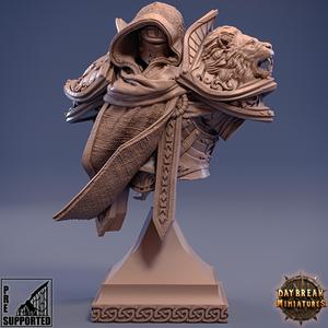 Mattias du Lion Tuant - BUST - The Paladins of The Silver Lion