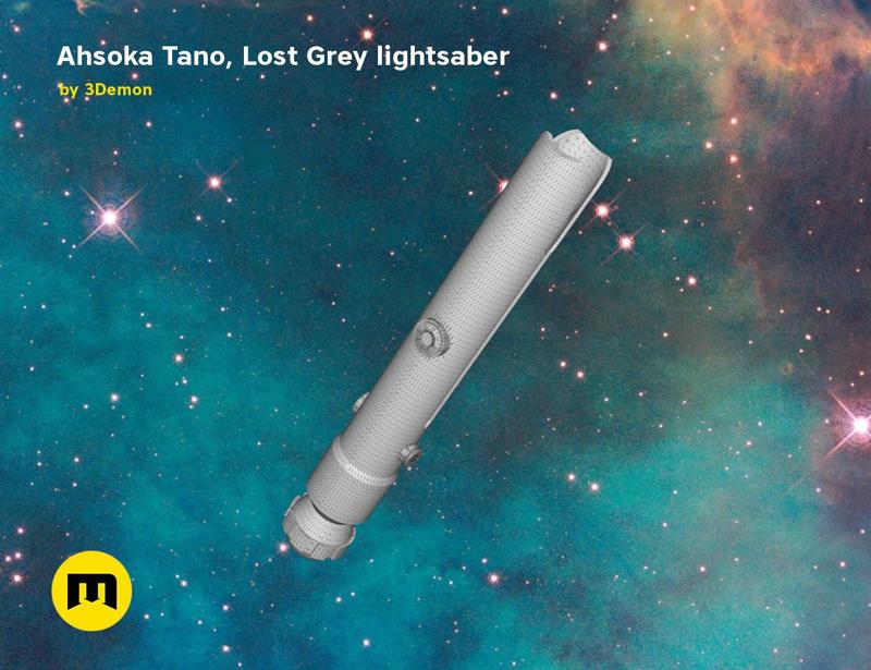 Ahsoka's Lost Grey lightsaber - Clone Wars