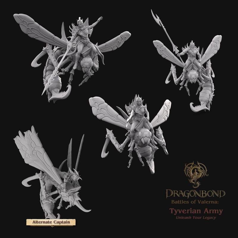 Tyverian Vespida Impalers from Dragonbond Wargame