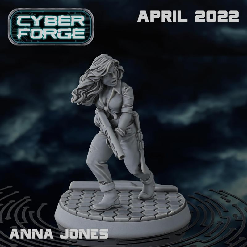 Cyber Forge Island of Dr Maneater Anna Jones