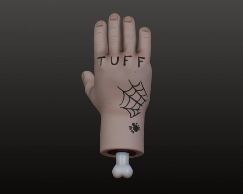 Give me a hand - Cartoon hand sculpt
