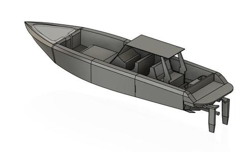 Open RC Boat 2845 4400KV Motor Compatible