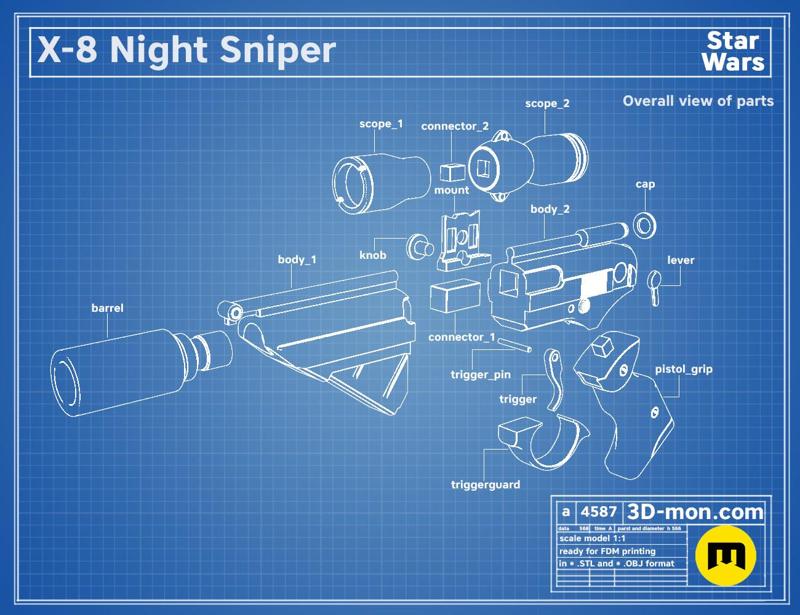 X-8 Night Sniper