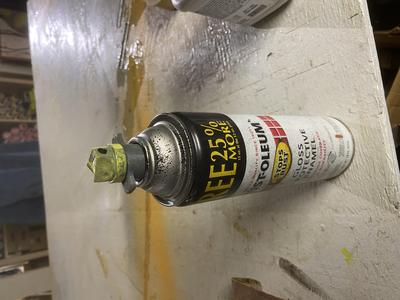 Spray Paint Cap Adapter - Rustoleum to Montana Tip!