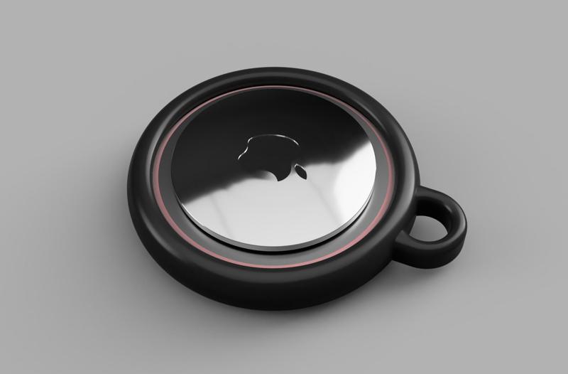 Minimal AirTag Keychain