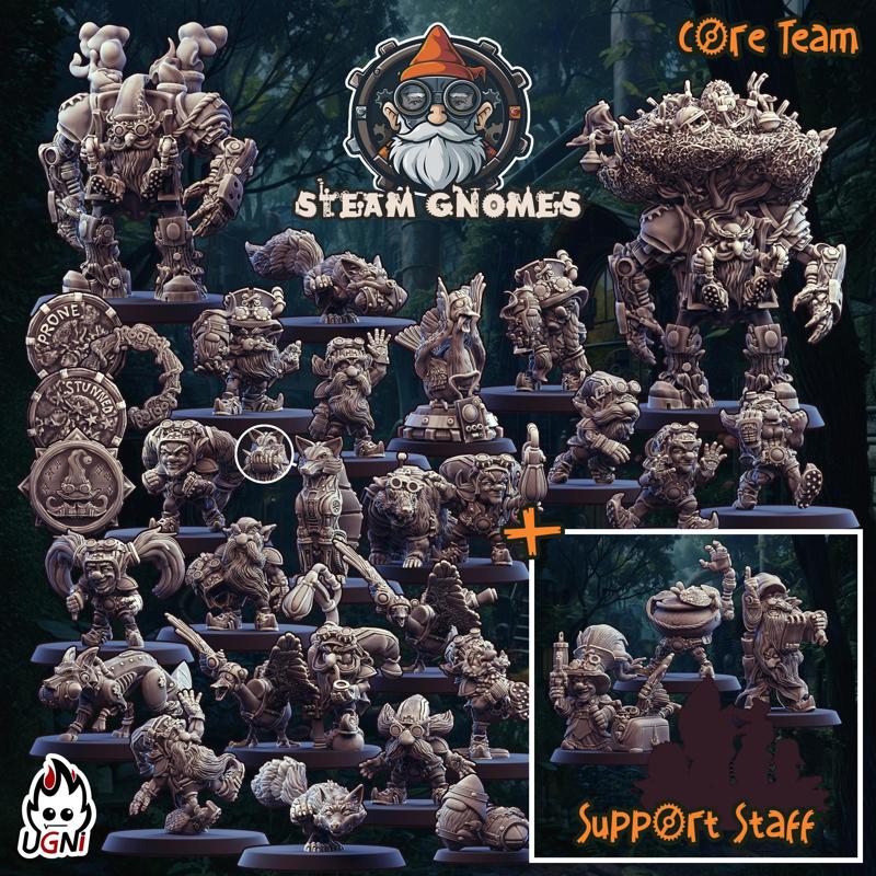 Steam Gnomes - Gnome - UGNI - Fantasy Football - Expanded