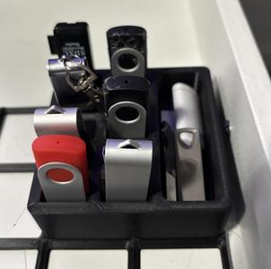 USB Organizer for gridfinity