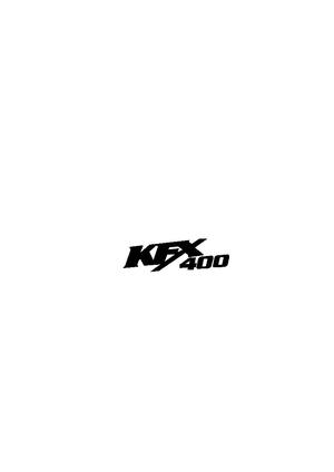 Kfx400 Keychain