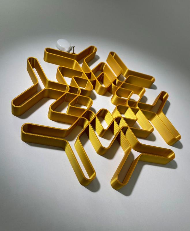 Door Ornament Snowflake - Christmas Holidays