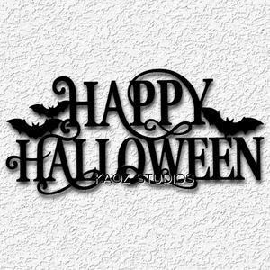 Happy Halloween Wall Decor Sign
