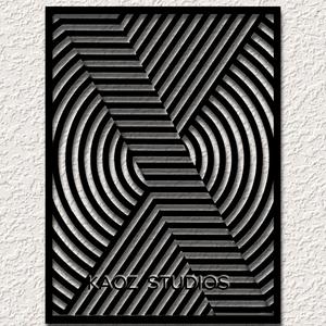 optical illusion wall art 3d wall decor abstract three dimensional decoration