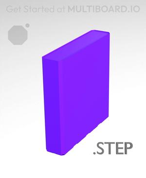 1x4x4 - Multibin Insert - STEP Remixing File