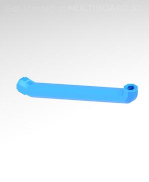 3 CU - Bolt-Locked Shelf Support Bracket