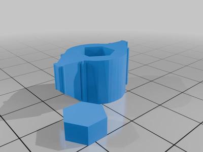 Smaller 5MM bolt wing nut cover
