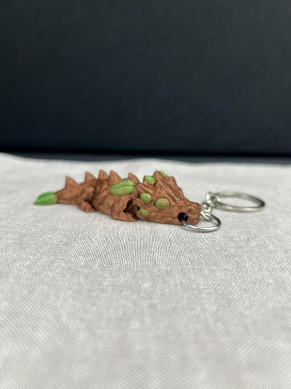 Tree Dragon Keychain