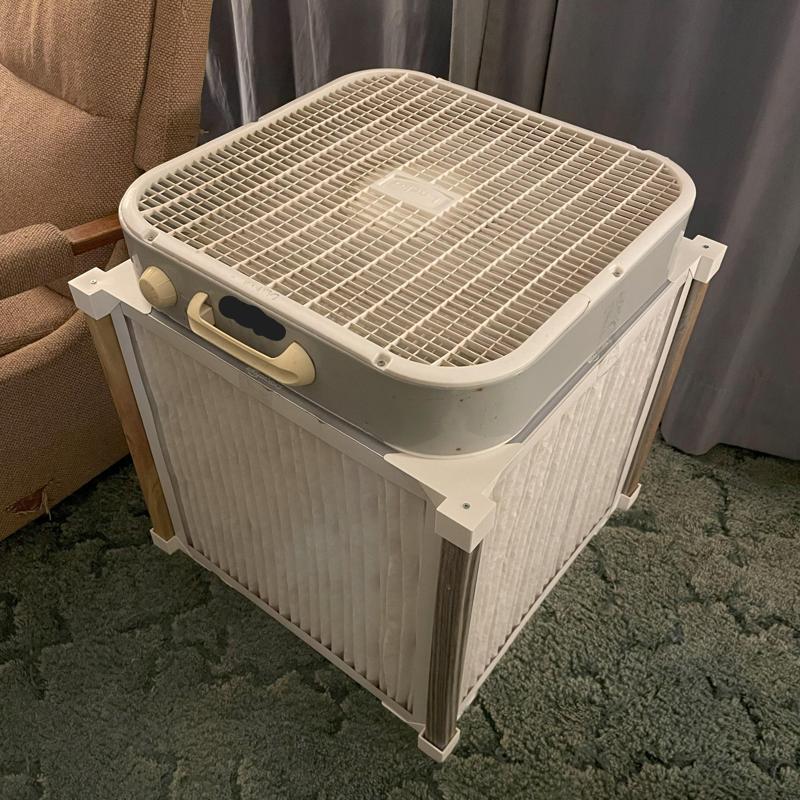 Baluster Air Filter Box Conversion