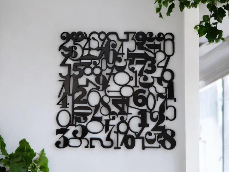 Number Mosaic - Wall Art/Pad