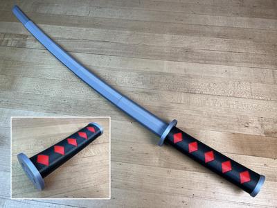 Collapsing Dual Extrusion Katana 
