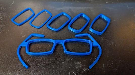 Goggles prescription frame