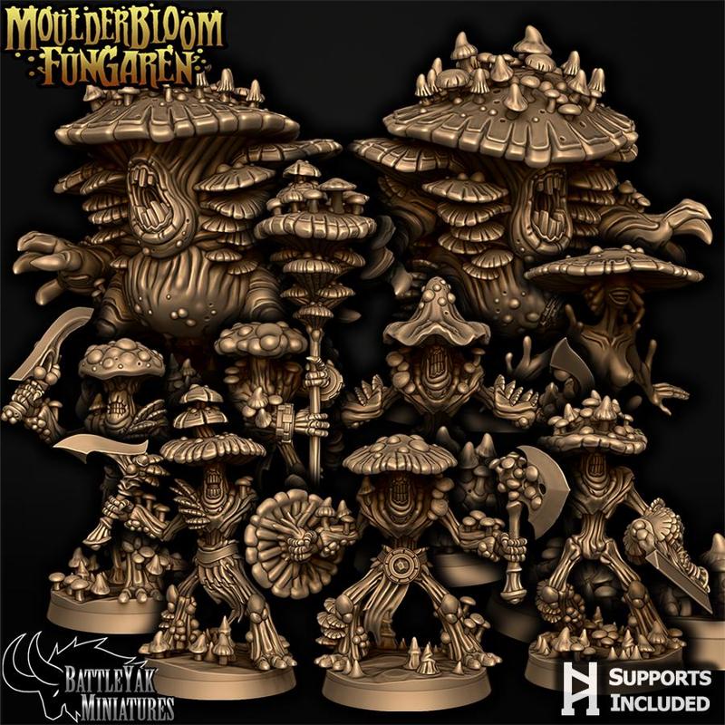 Moulderbloom Fungaren Character Pack