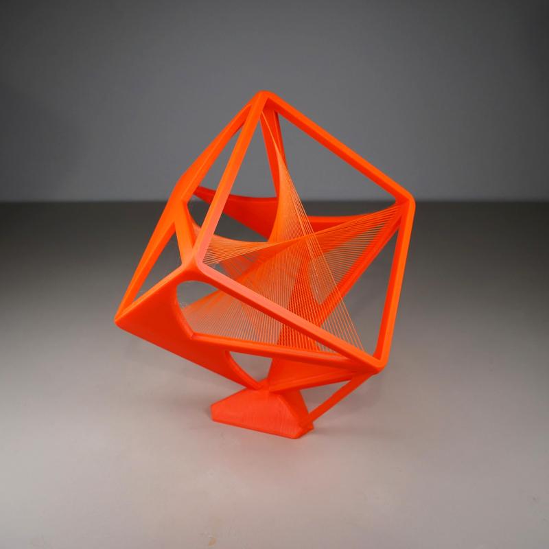 String Cube Art - Display size (large)