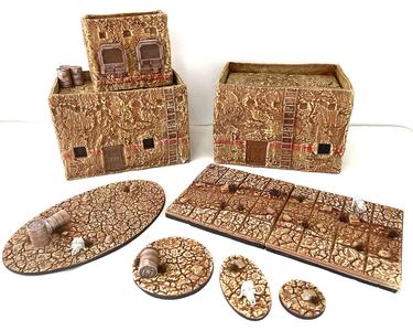 Print n' Roll: Arid Wasteland (Texture Roller and Terrain Set)