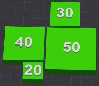 20 - 50 MM Measuring Tiles
