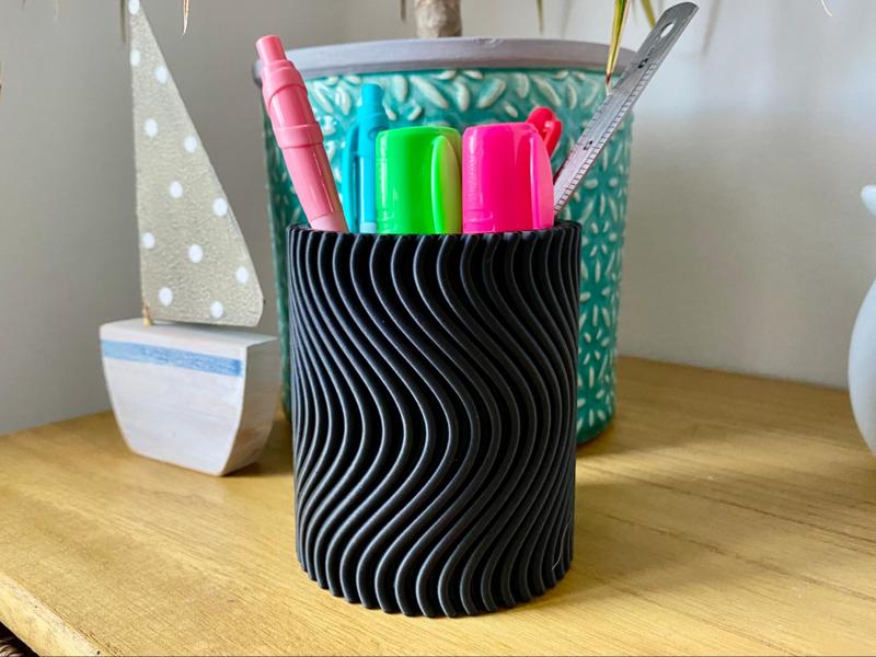 Stylish Stationary Pot - 3x Designs available 