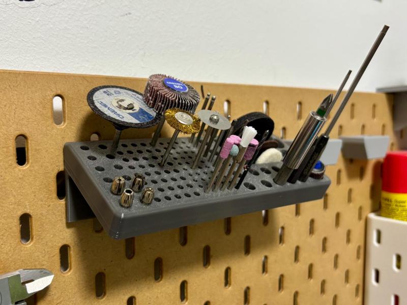 DREMEL PARKSIDE PROXXON bits tools holder Skadis