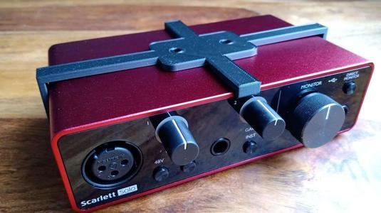 Focusrite Scarlett Solo Under Desk Mount