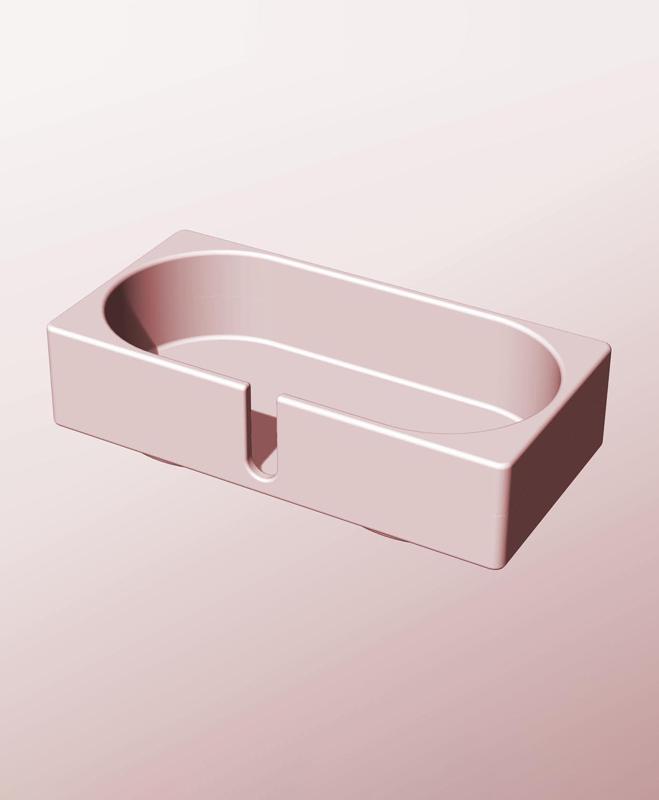 CX68-35-SB Slotted container modular stackable module bin box