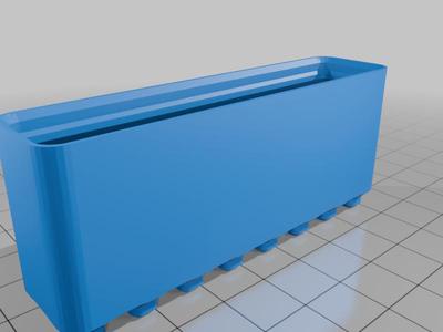 DecFinity 8x2 (80mm x 20mm) undivided bin