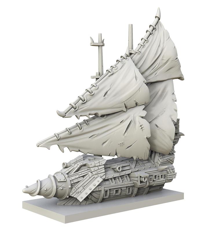 Mantic Games Armada Orc Bloodrunner