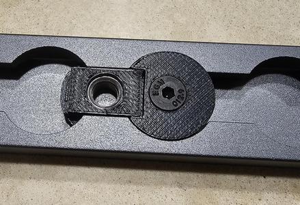 L-Track Nut - M6 x 1/4"