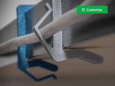 Table Clip for Cables | Customizable