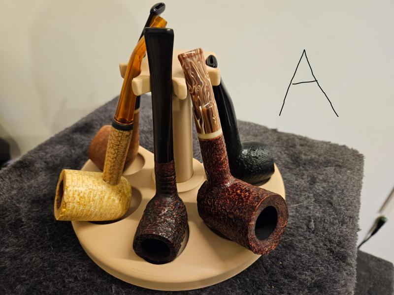 Pipe holder / display / stand / porta pipa 