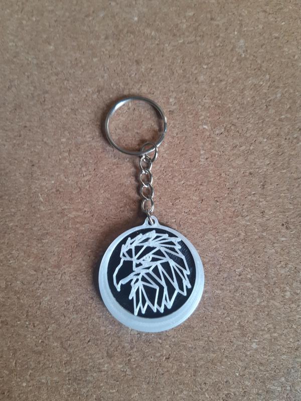 Eagle keychain