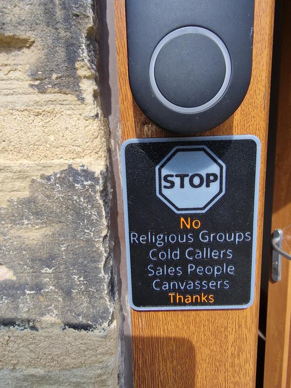 No thanks sign (MMU)