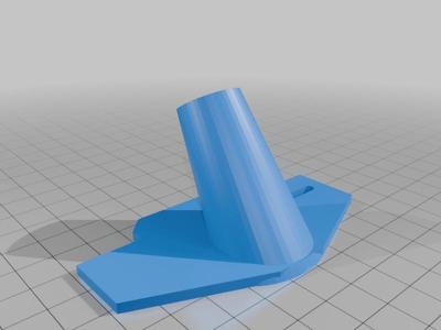 Dillon case feeder funnel to stop waterfall jams