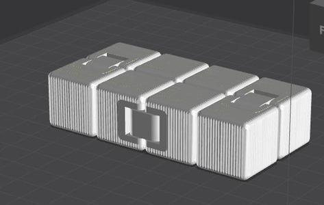 Textured Infinity Cube Fidget