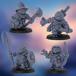 Perilous Penguin Guild (pre-supported) 28mm
