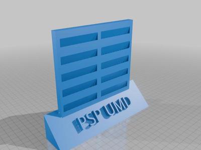 PSP UMD Playstation Portable display shelf