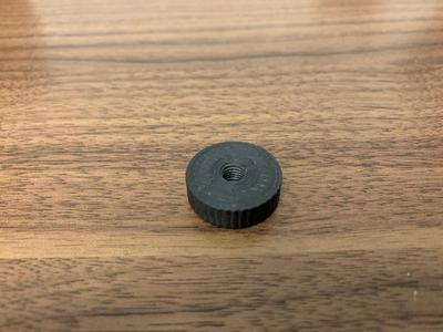 sleek textured lamp nut (self tapping)