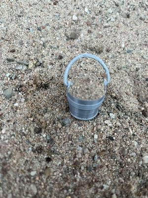 Kýbl 10l 1:10 a 1:12 na RC auto, miniatura, bucket