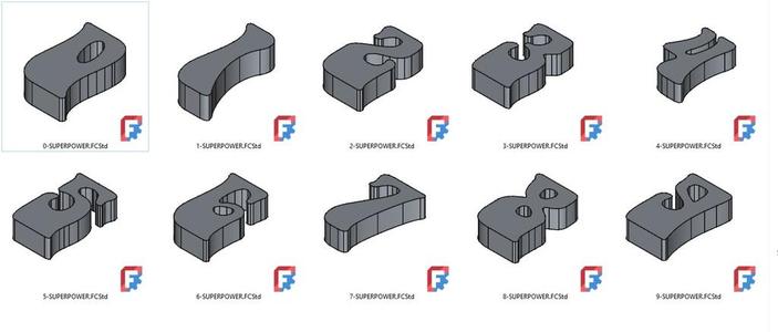 Numbers font Superpower