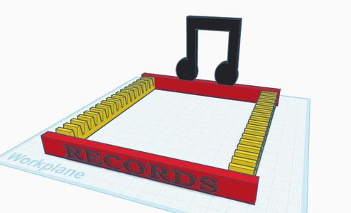 record stand